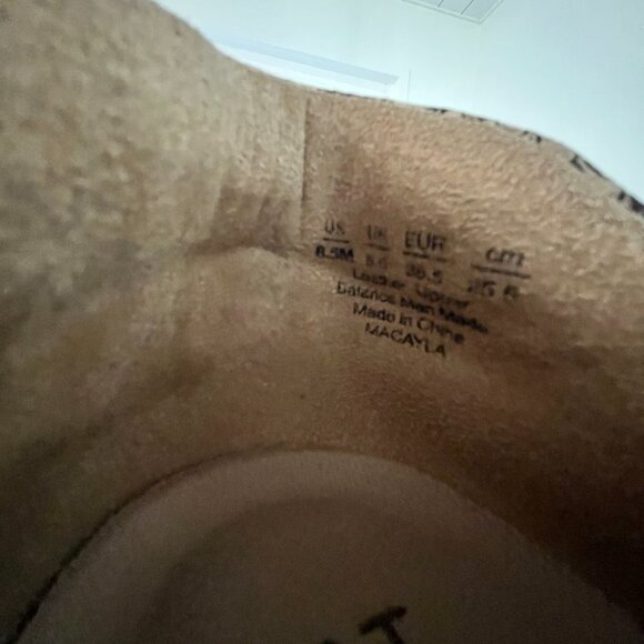 Naturalizer Women's Macayla Women Size 8.5 Tennis Shoe Snakeskin Zipper White - Picture 14 of 16